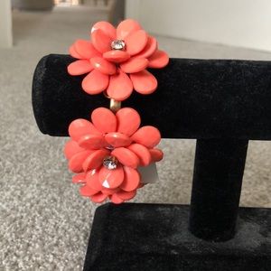 J Crew Pink Flower Bracelet